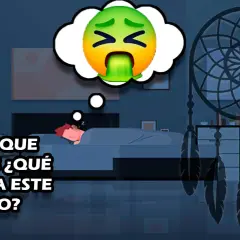 Un hombre duerme y sueña que vomitas. Un atrapasueños cuelga cerca, ¿qué significará este sueño?