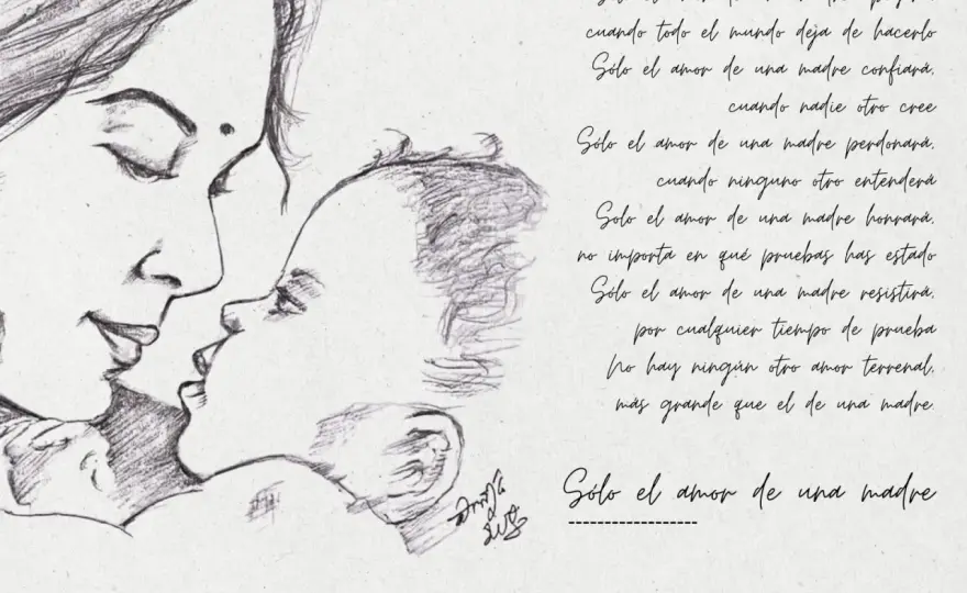 Poemas para mamá con palabras que salen del corazón
