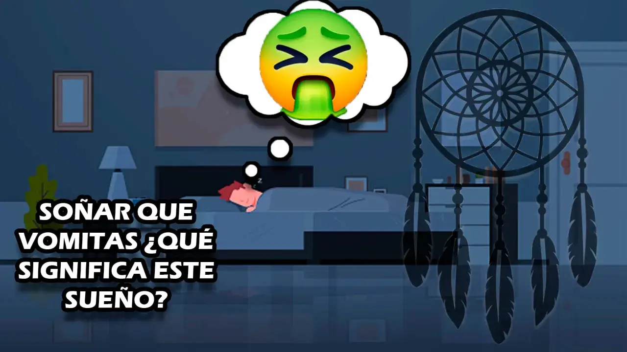 Un hombre duerme y sueña que vomitas. Un atrapasueños cuelga cerca, ¿qué significará este sueño?